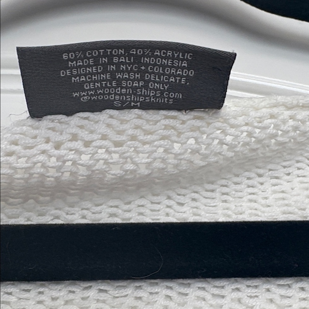 Wooden Ships Cream Sweater Be Kind - Picture 3 of 5